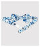 Nœud papillon imprimé bébé garçon blanc MARSHMALLOW/blanc MULTICO