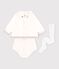 Coffret cadeau b&eacute;b&eacute; avec blouse, bloomer et collants multicouleur