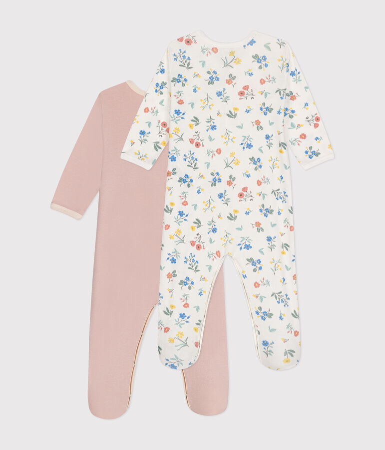 Lot de 2 pyjamas en coton b&eacute;b&eacute; variante 1