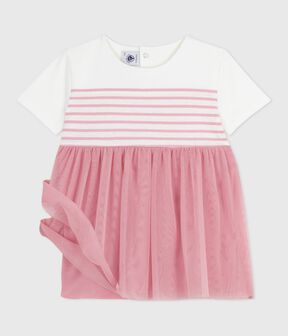 blanc MARSHMALLOW/rose CHARME