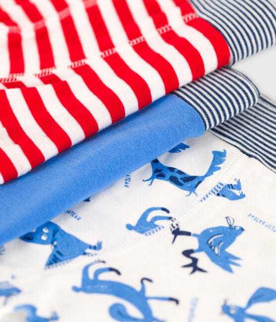Lot de 3 boxers petit garçon animaux en coton variante 1