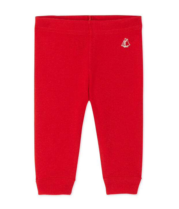 Legging b&eacute;b&eacute; fille rouge