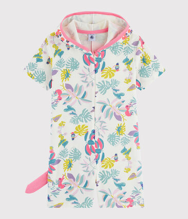 Combinaison dinosaure petite fille en côte