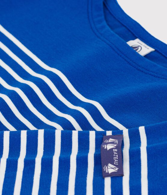 Marinière enfant en coton bleu OLYMPIC/ MILK