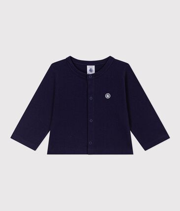 Cardigan bébé en coton uni