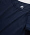 T-shirt coton Sea Island Femme bleu MARINE