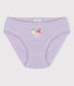 Culotte petite fille en coton