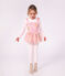 Pyjama d&eacute;guisement danseuse enfant en coton rose clair