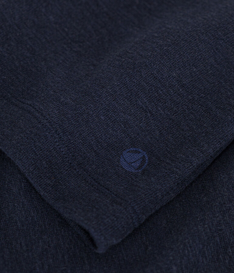 Tee-shirt en lin femme bleu SMOKING