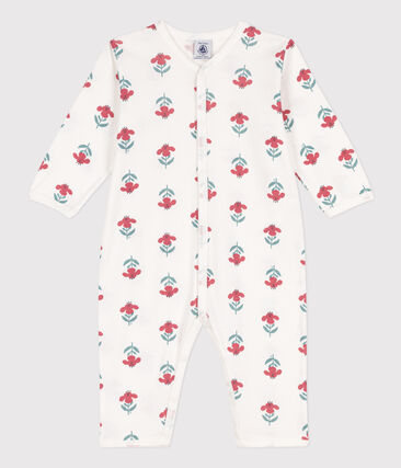 calypso_nuit - Dors-bien sans pieds fleurs en coton