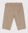 Pantalon en velours bébé HUITRE