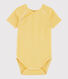 Body croisé manches courtes bébé fille-garçon