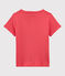 Tee-shirt manches courtes en coton enfant fille GROSEILLER