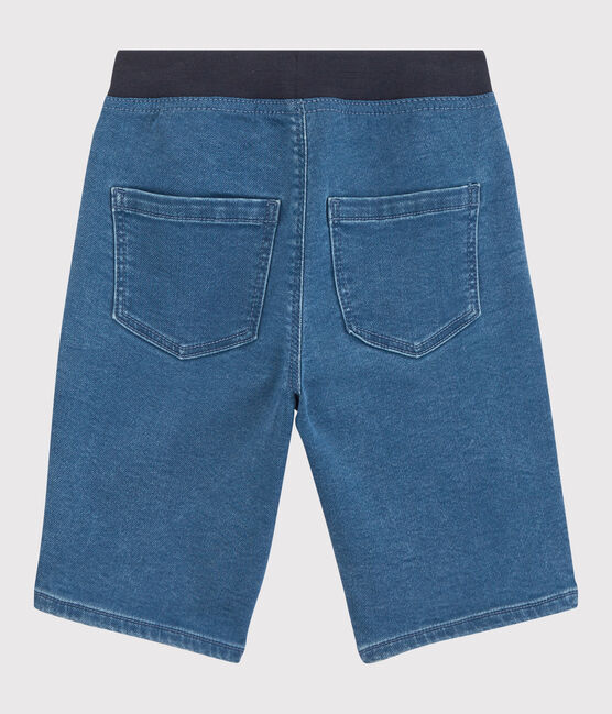 Bermuda denim responsable enfant garçon bleu DENIM BLEU DELAVE