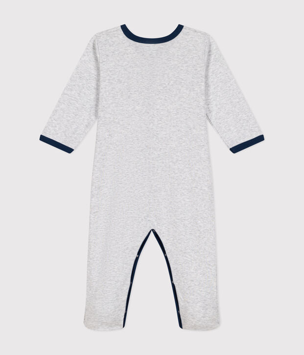 Dors bien en coton b&eacute;b&eacute; gris