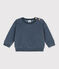 Sweatshirt bébé en velours DUCKY