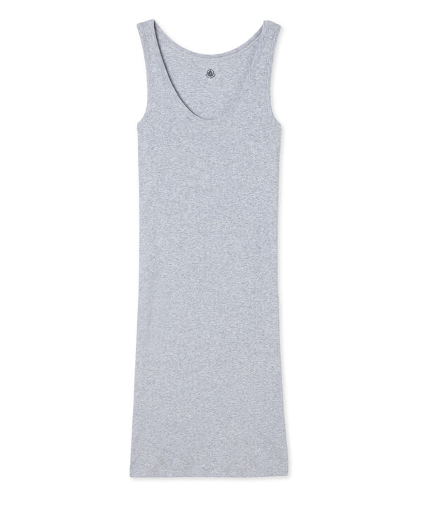 Nuisette femme en coton ultra light gris