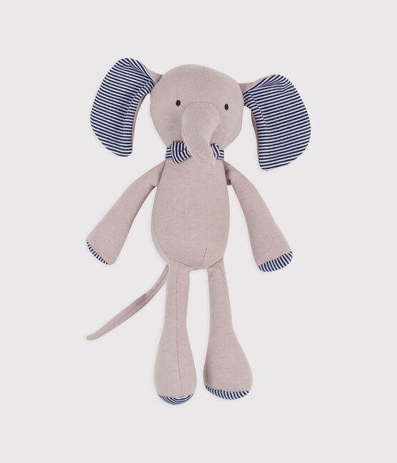 Doudou éléphant en côte gris CONCRETE