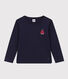 Tee-shirt manches longues en coton enfant fille / garçon