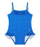 Maillot de bain bébé fille à pois bleu PERSE/blanc MARSHMALLOW