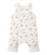 Salopette bébé fille en tubique matelassé