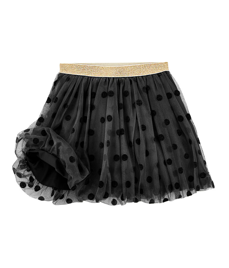 Jupe en tulle enfant fille gris