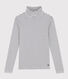 Tee-shirt col roulé L'ICONIQUE en coton Femme