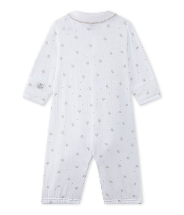 Combisac b&eacute;b&eacute; mixte 2 en 1 blanc/marron