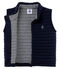 blouson sans manches en tubique matelassé bébé garçon bleu SMOKING