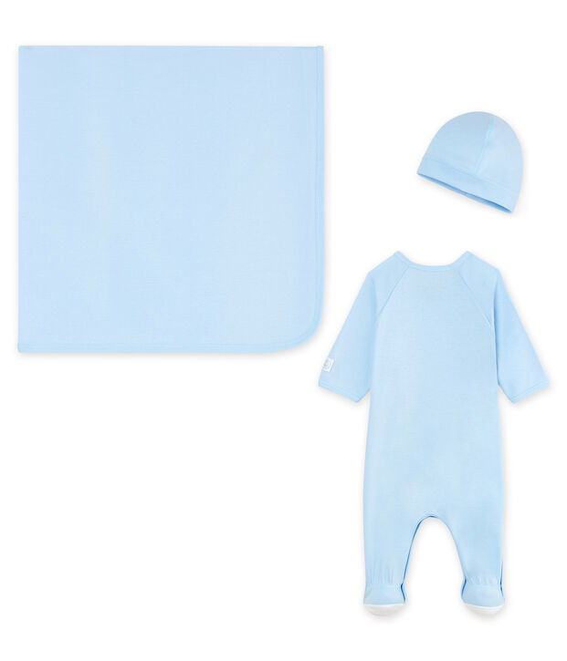 Coffret cadeau naissance en c&ocirc;te multicouleur