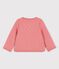 Cardigan en tubique matelassé bébé rose PAPAYE