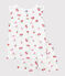 Pyjama short enfant en coton imprimé fruits blanc MARSHMALLOW/blanc MULTICO