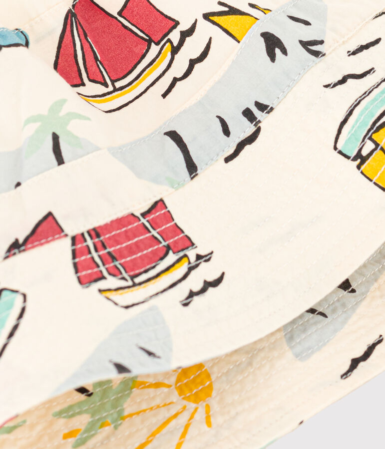 Bob explorateur en popeline b&eacute;b&eacute; blanc AVALANCHE/ MULTICO