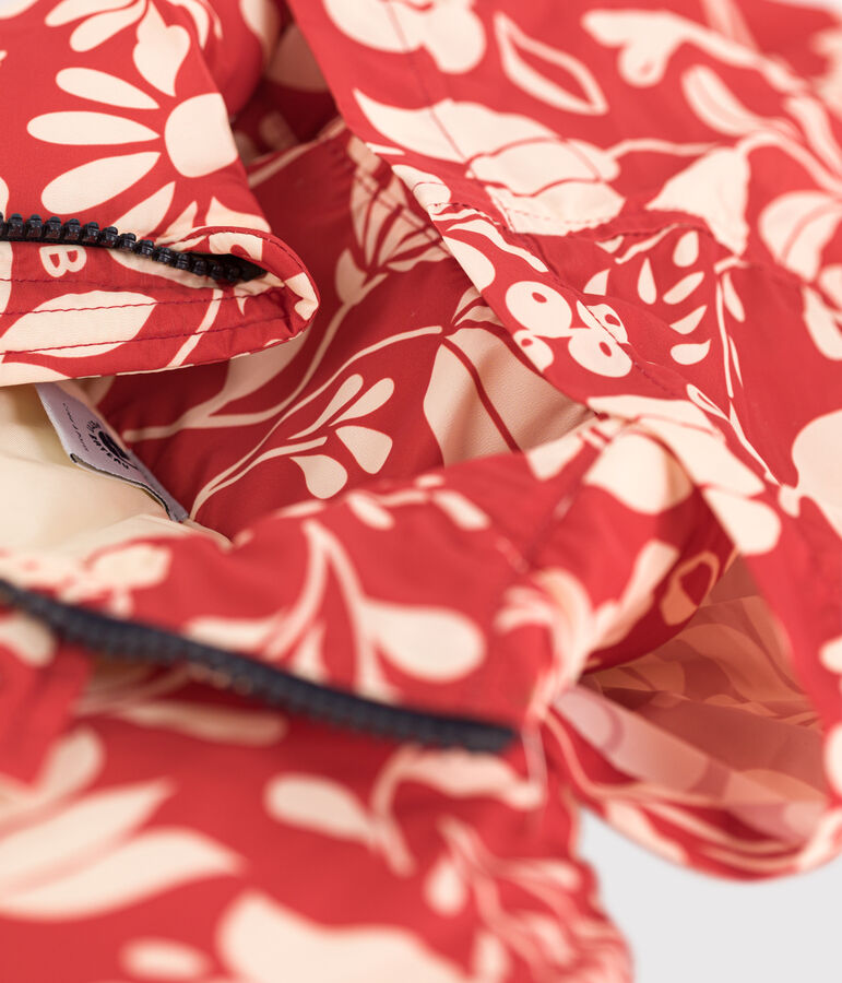 Doudoune mi-longue imprim&eacute;e enfant fille CASIMIR/ AVALANCHE