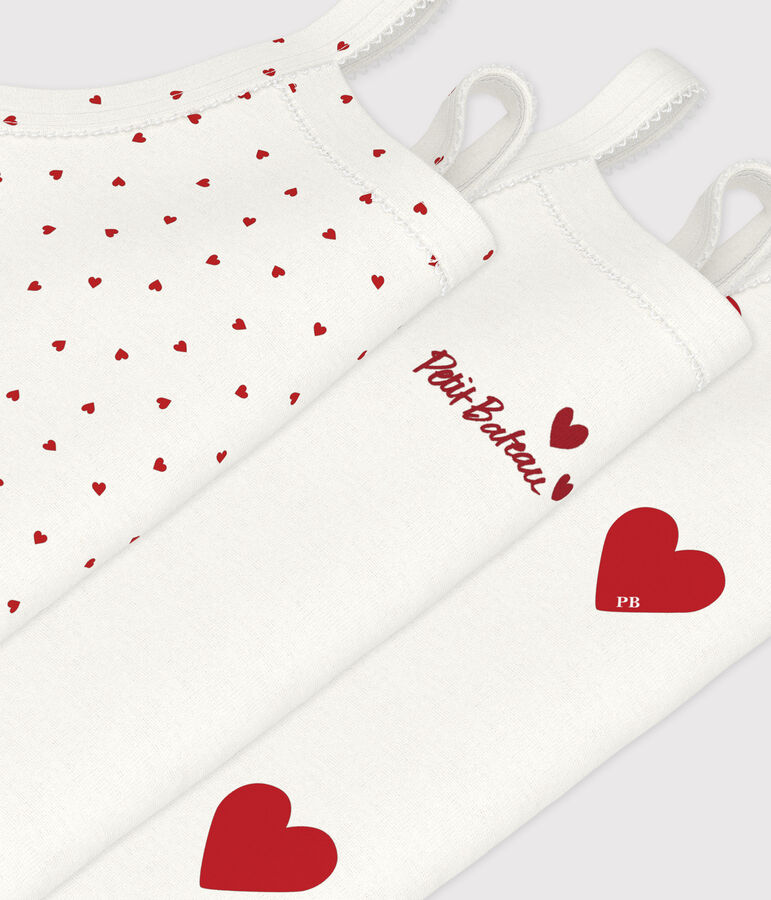 Lot de 3 bodies &agrave; bretelles b&eacute;b&eacute; variante 1