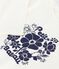 Tee-shirt enfant manches longues en coton imprimé écru MILK