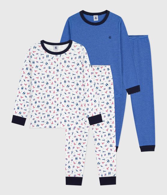 Lot de pyjamas enfant en coton imprimé variante 1