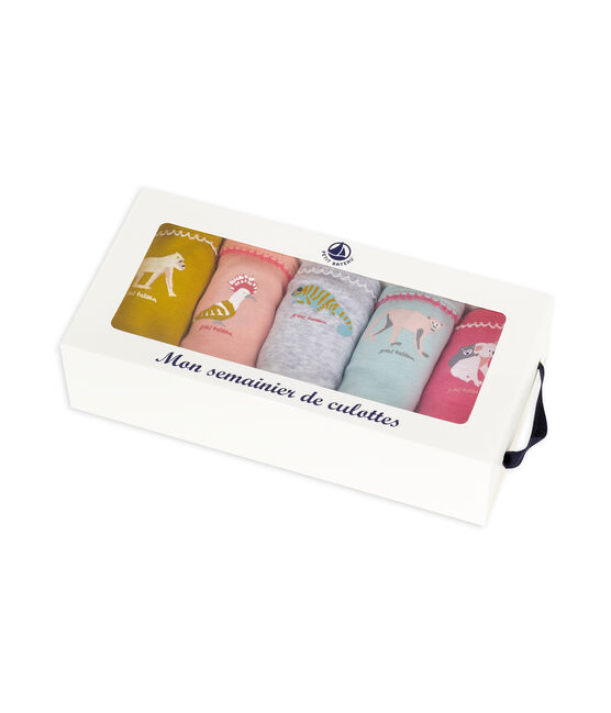 Lot de 5 culottes petite fille variante 1