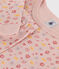 Pyjama ajusté en coton imprimé fleurs enfant SALINE/ MARSHMALLOW