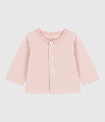PETIT BATEAU - Cardigan en velours bébé en coton