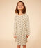 Chemise de nuit en coton motif fleurs enfant blanc AVALANCHE/ MULTICO