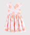 Robe de cérémonie enfant fille rose VIENNE/blanc MULTICO
