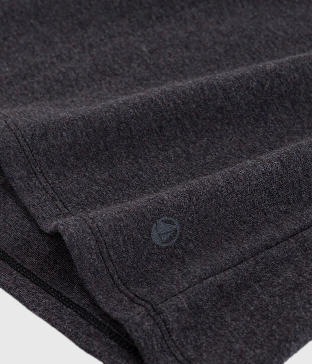 Tee-shirt femme l'iconique en coton manches courtes gris