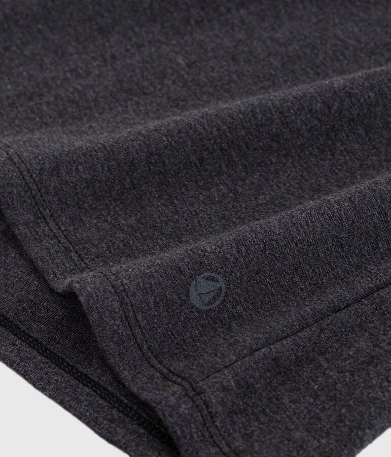 Tee-shirt femme l'iconique en coton manches courtes gris CITY CHINE