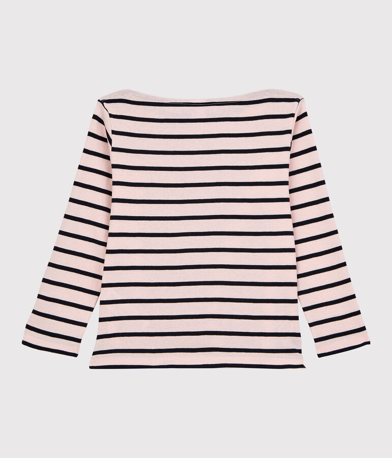 Tee-shirt en coton enfant fille - gar&ccedil;on rose