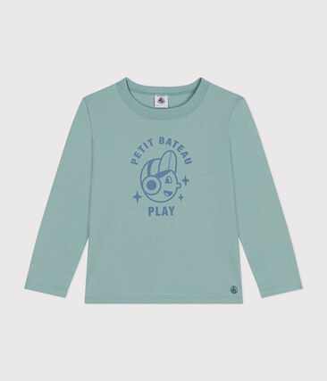 Tee-shirt manches longues en jersey fin enfant garçon