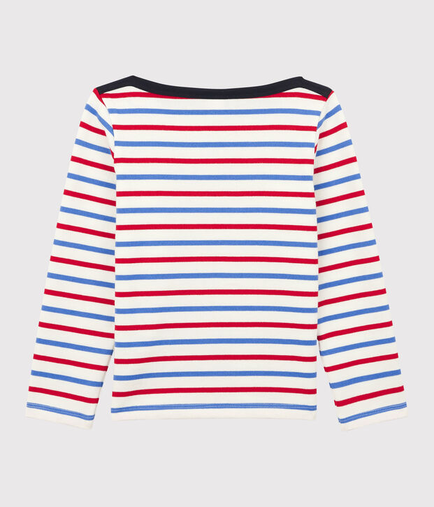 Marini&egrave;re en coton enfant fille / gar&ccedil;on blanc/bleu/rouge