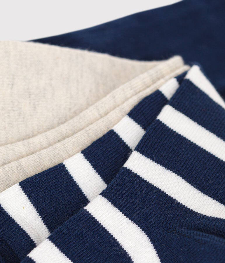 Lot de 2 paires de collants en jersey de coton b&eacute;b&eacute; variante 1