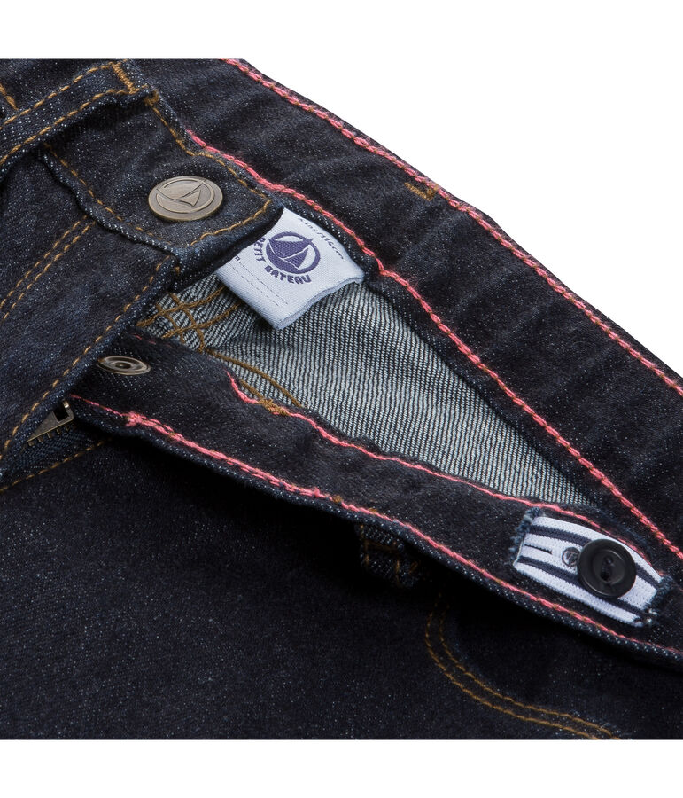 Pantalon denim enfant fille bleu Jean