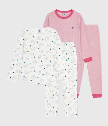 Lot de pyjamas enfant en coton imprimé